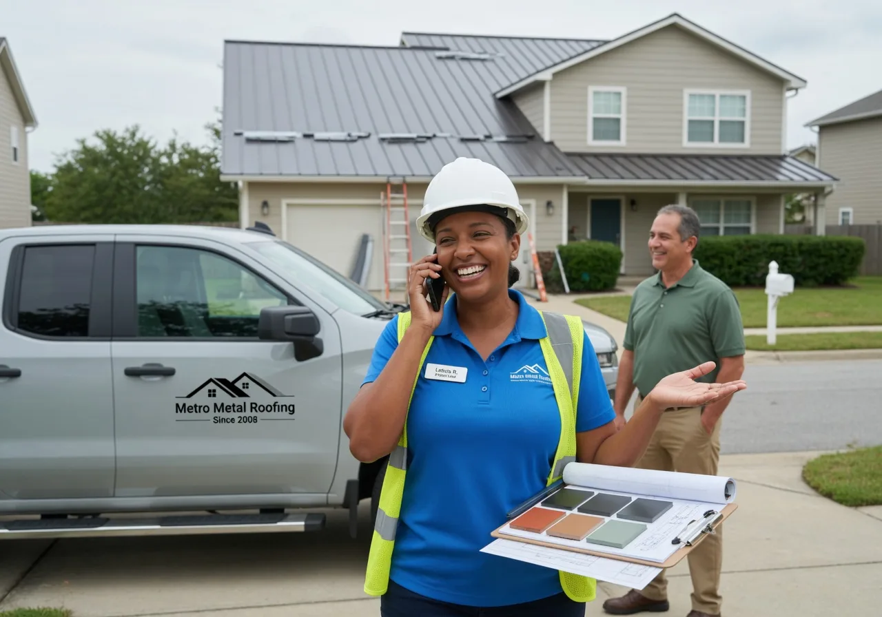 Storm Damage Metal Roof Repair in Tollesboro, KY